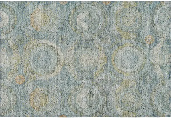 Tabrook TB14 Blue 20" x 30" Rug