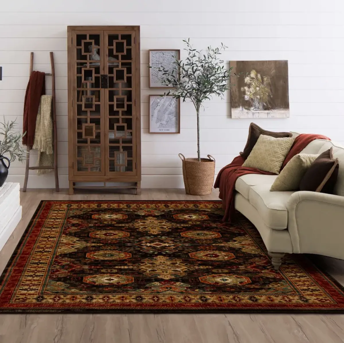 Spice Market Charlemont Charcoal 8' X 11' Rug