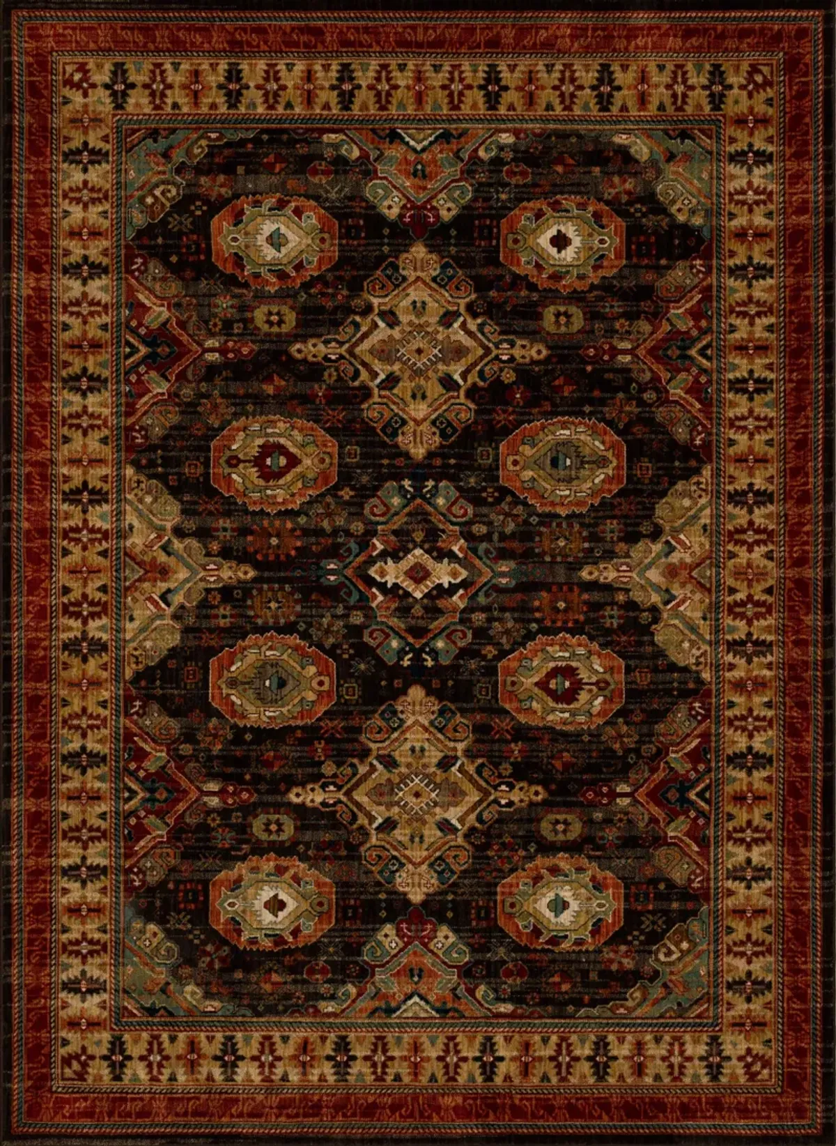 Spice Market Charlemont Charcoal 8' X 11' Rug