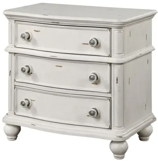 Jaqueline Nightstand Antique Finish