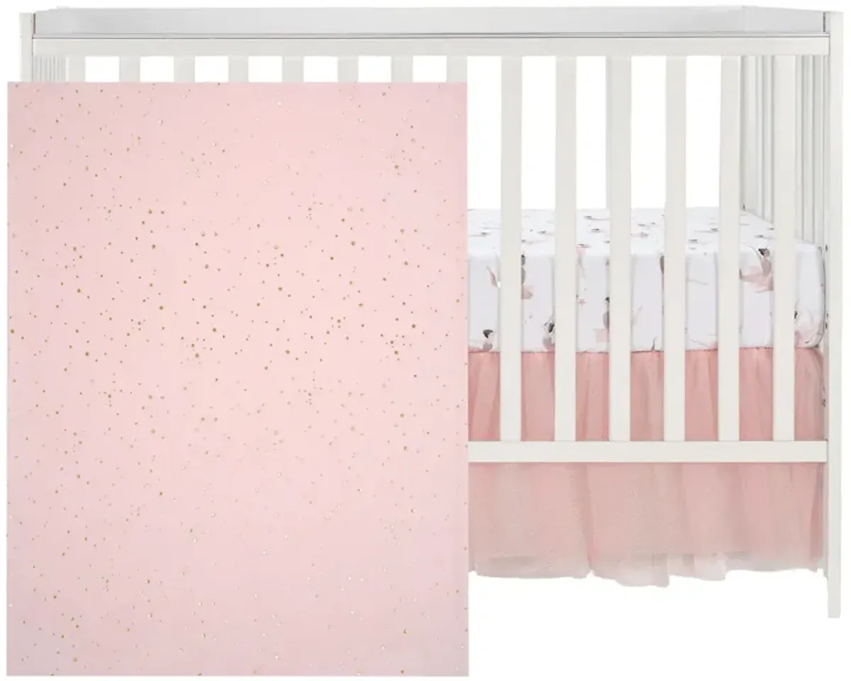 Lambs & Ivy Ballerina Baby 3-Piece Infant Nursery Baby Crib Bedding Set - Pink