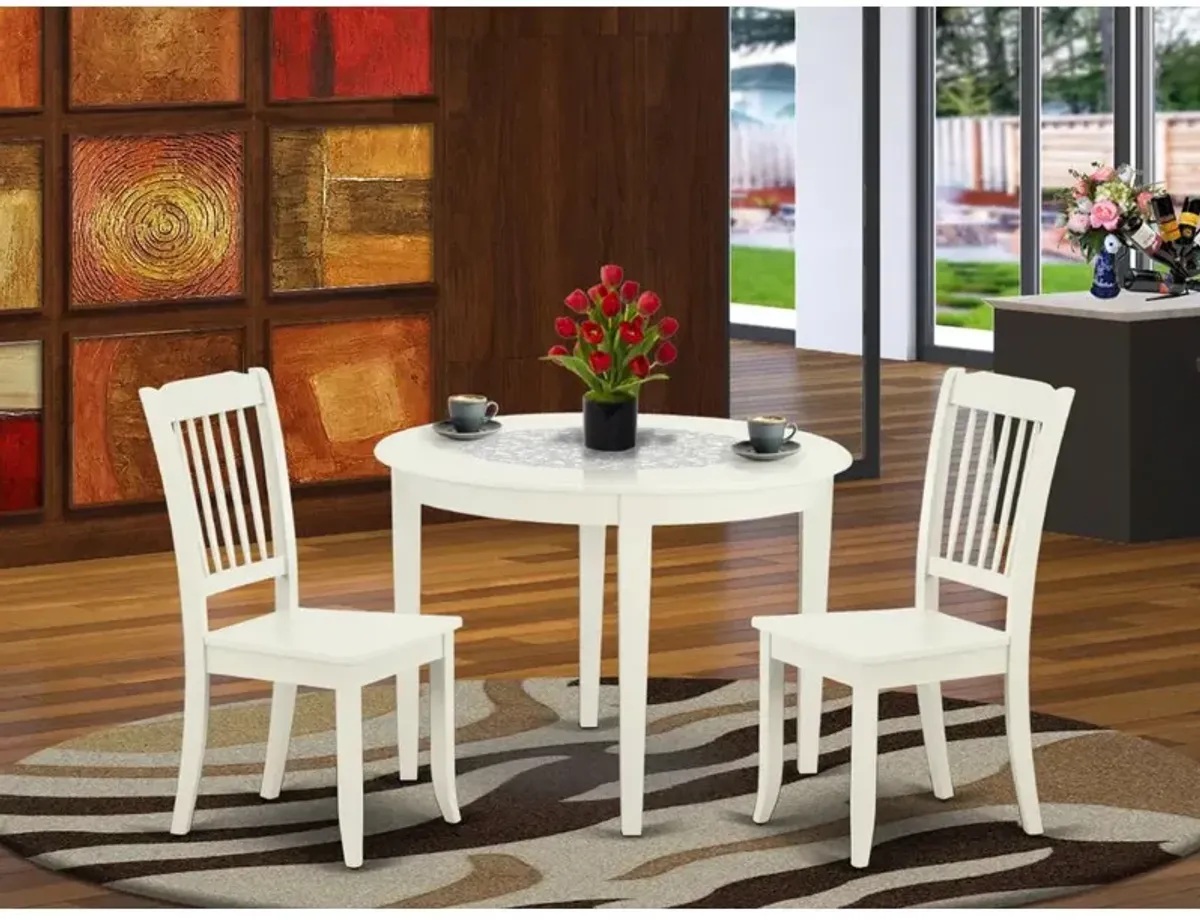 Dining Room Set Linen White