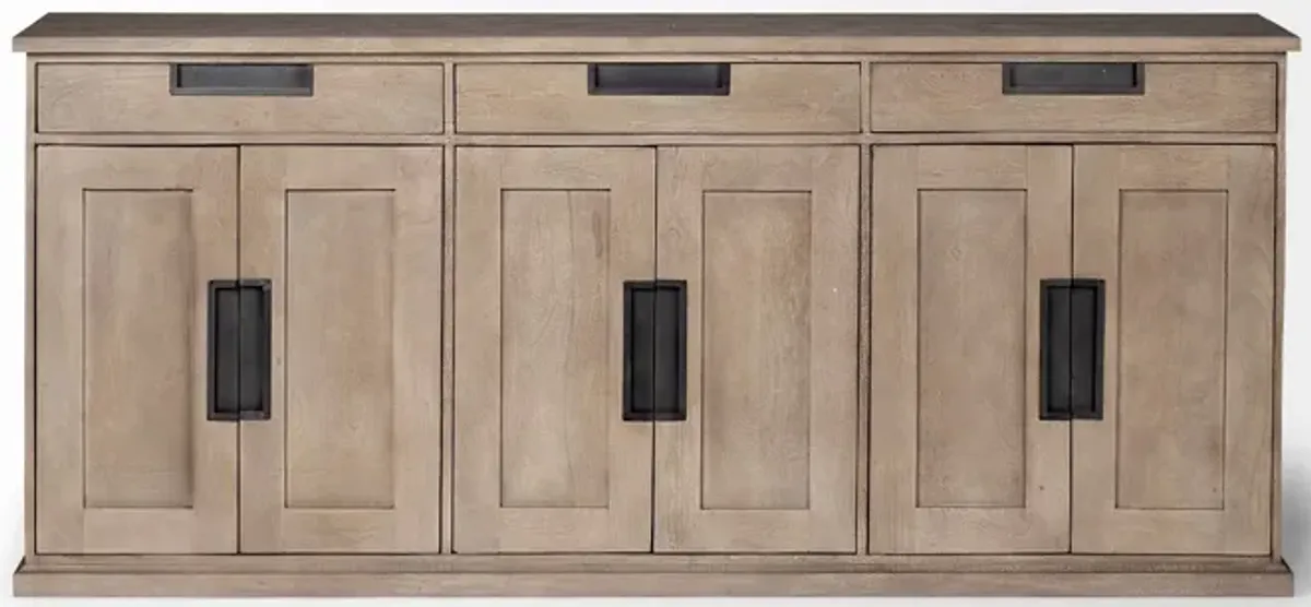 Braxton III Brown Sideboard