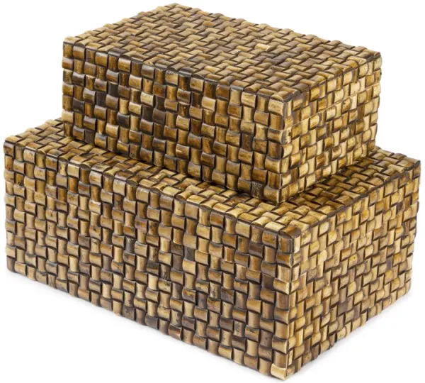 Nomad Decorative Boxes, Set of 2