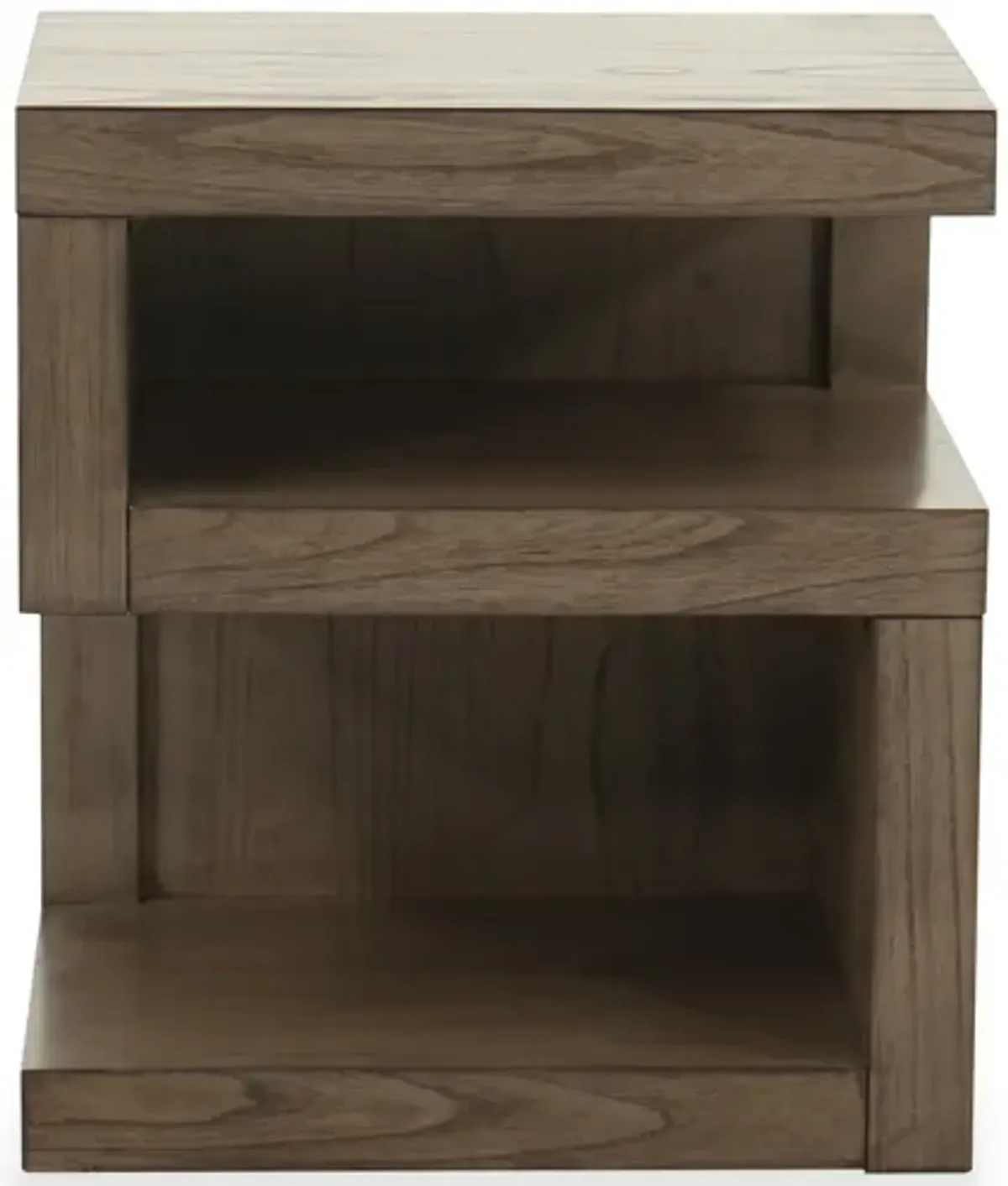 Modern Loft S-Shaped Nightstand