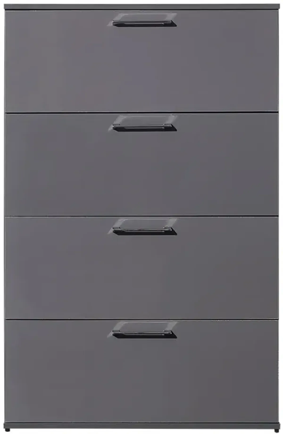 FC Design Klair Living Glossy Four-Drawer Jumbo Chest