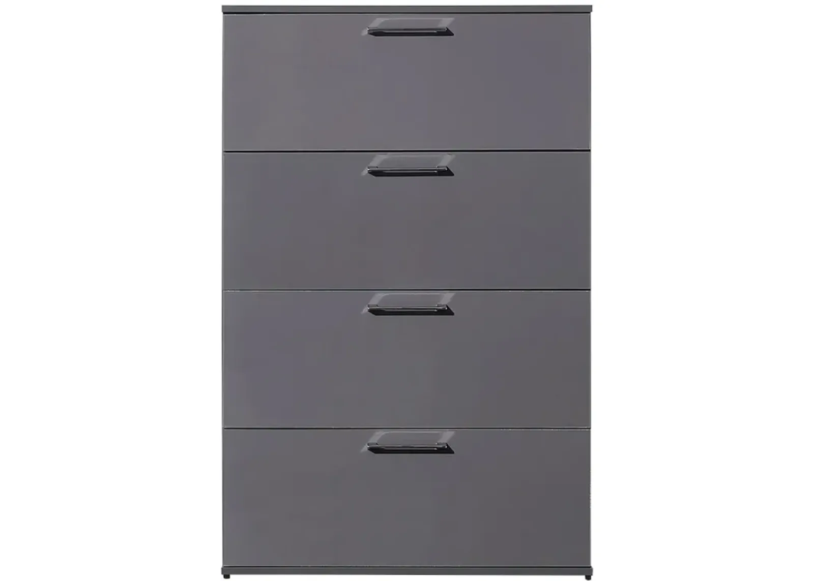 FC Design Klair Living Glossy Four-Drawer Jumbo Chest