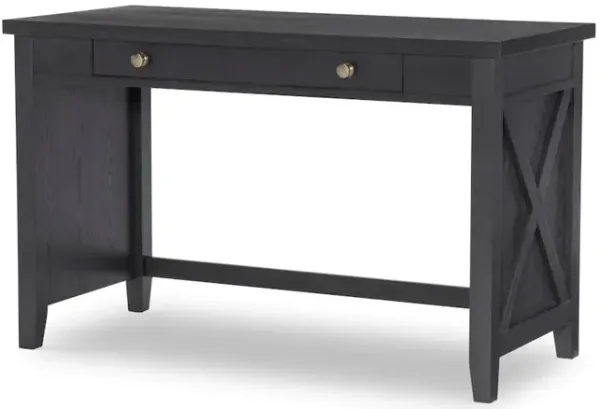 Legacy Classic Flatiron Desk/Vanity (1 Drawer, 2 Outlets & 2 USB Ports)