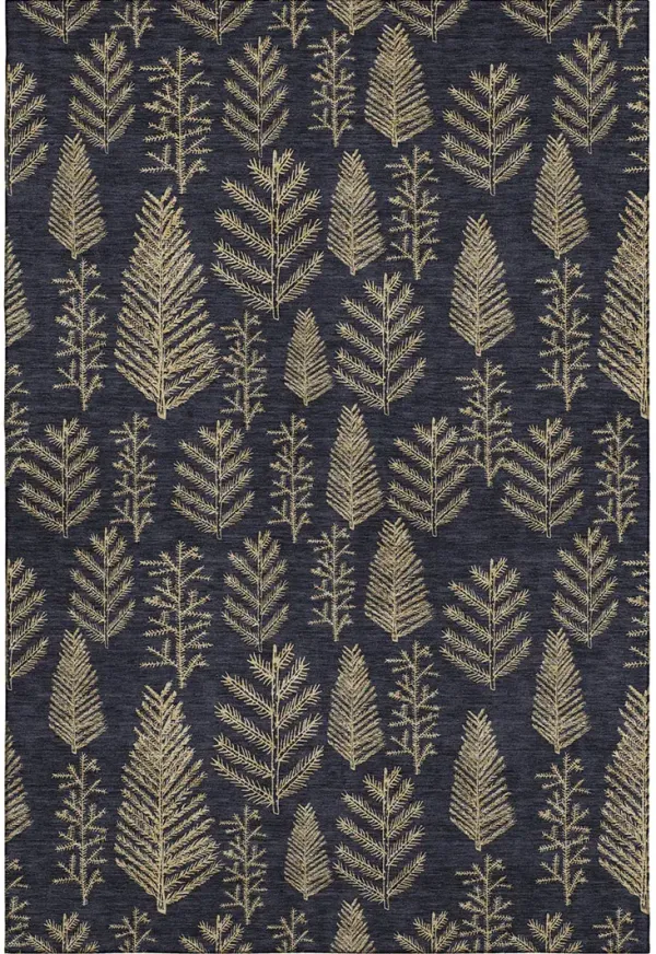 Merry & Bright MY21 Black 30" x 46" Rug