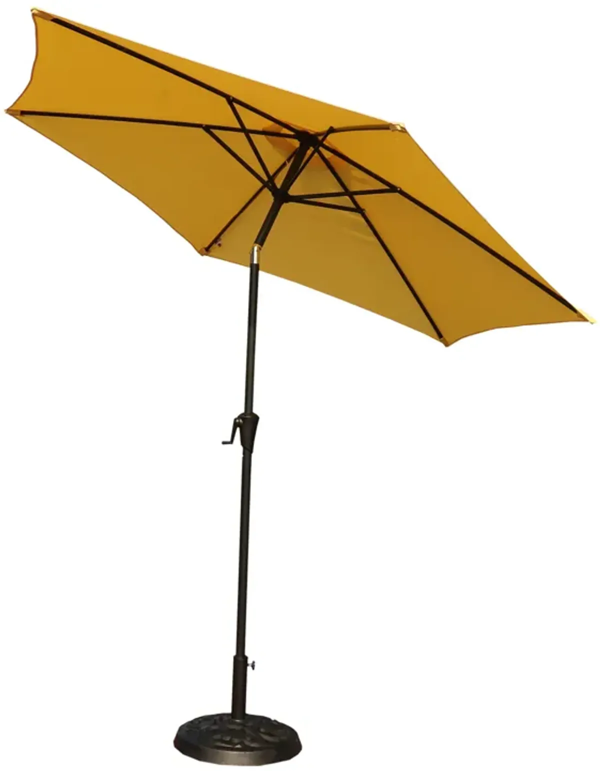 9' Pole Yellow Umbrella with Carry Bag