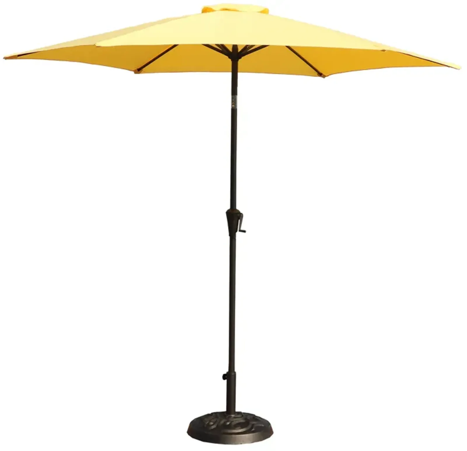 9' Pole Yellow Umbrella with Carry Bag