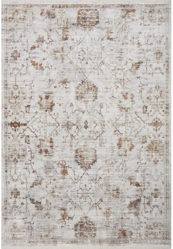 Bonney BNY04 Silver/Sunset 3'11" x 5'5" Rug