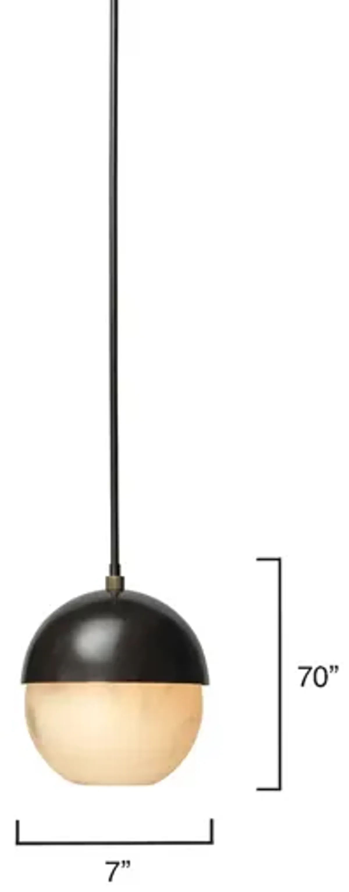 Metro Dome Shade Pendant