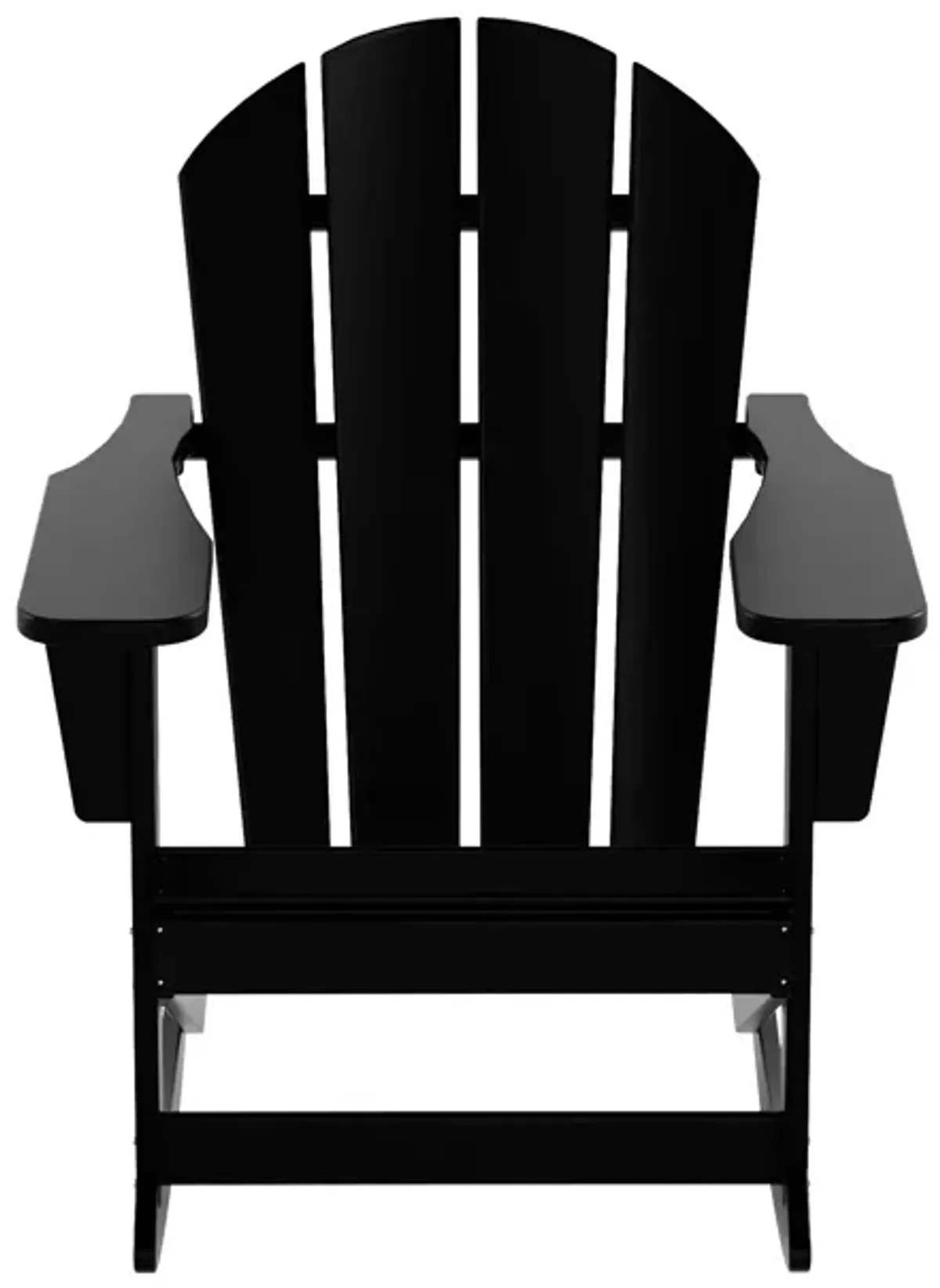 WestinTrends Classic Outdoor Patio Rocking Adirondack Chair (Set of 2)