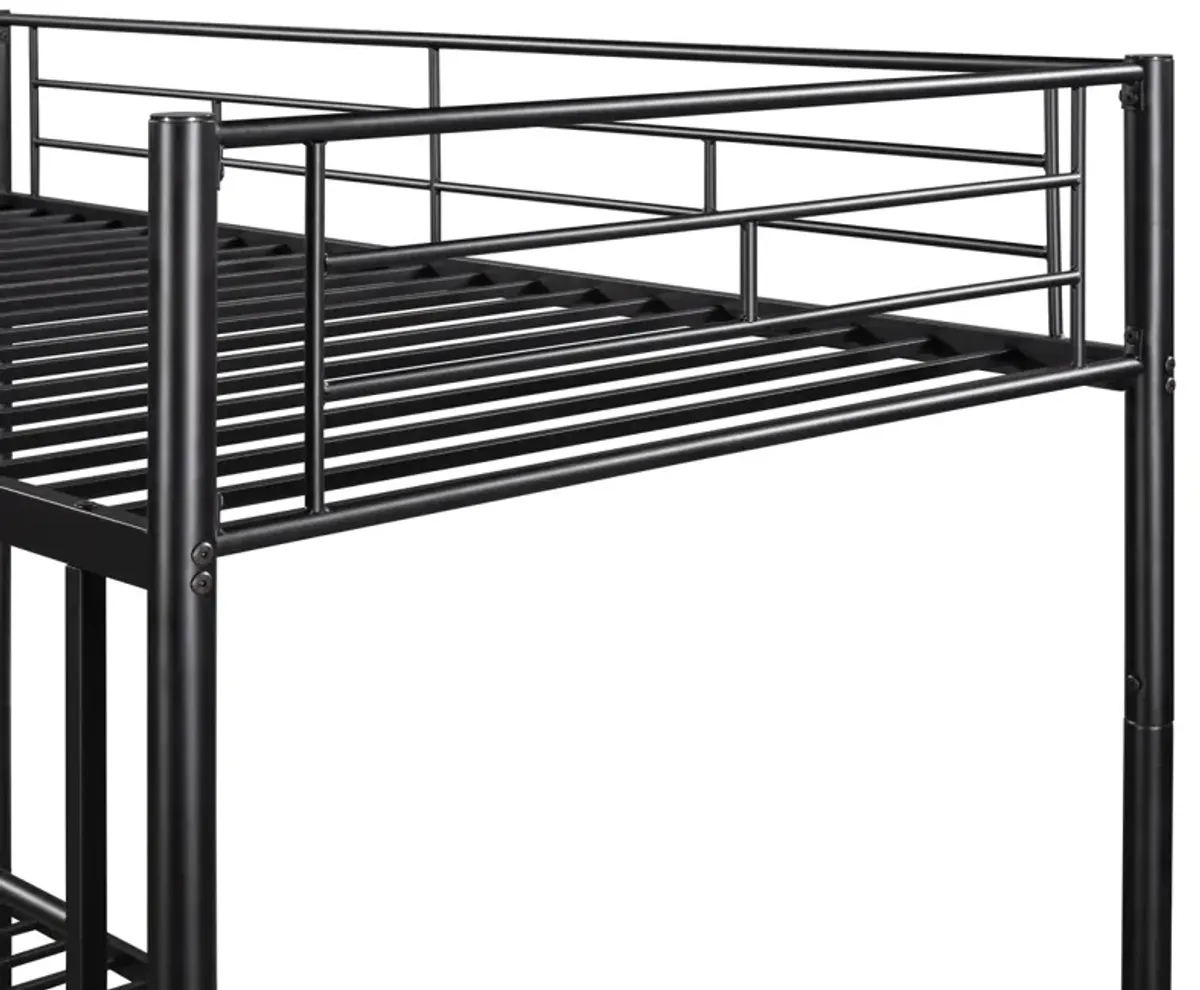 Twin Over Twin Metal Bunk Bed