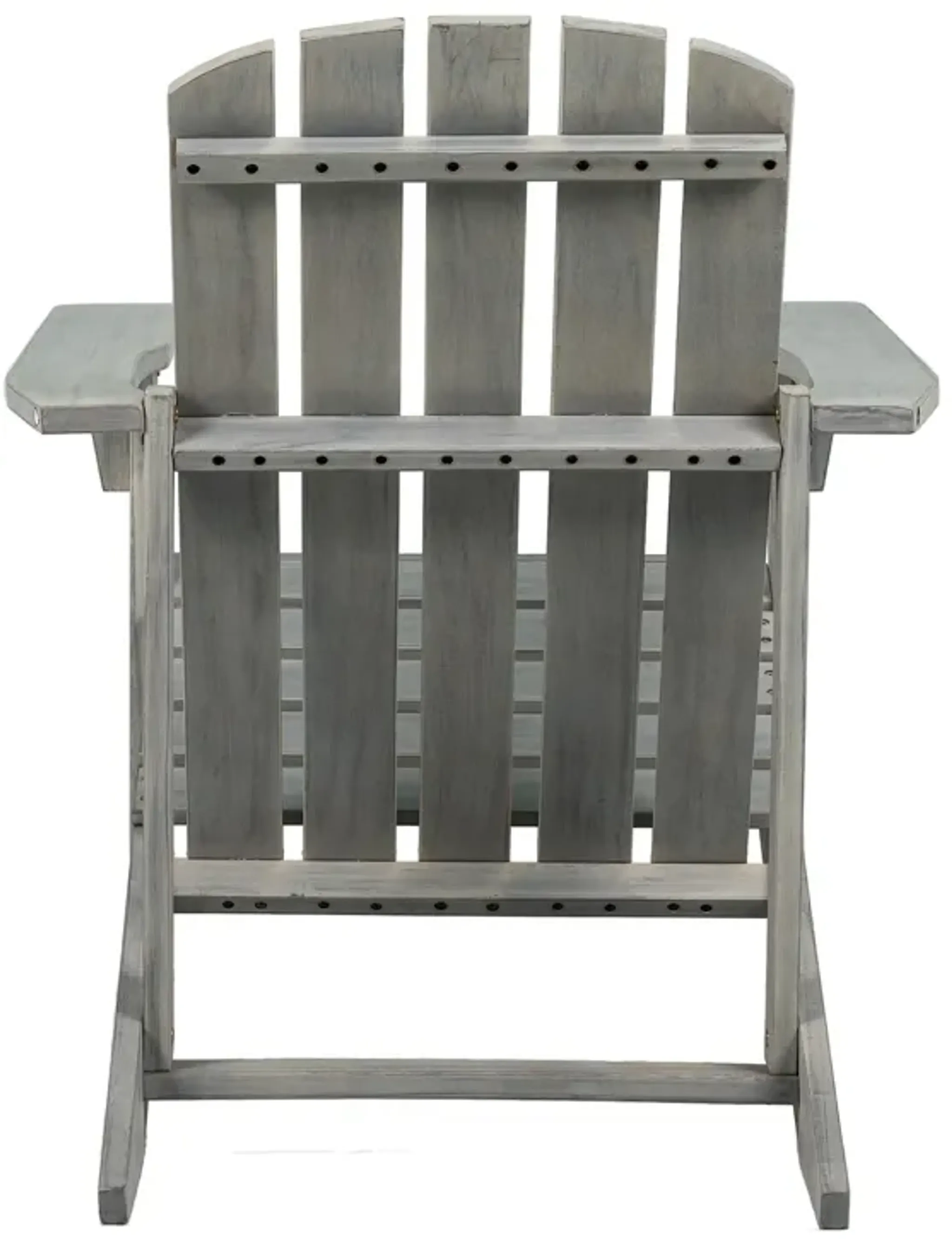 Westport Outdoor Patio Traditional Acacia Wood Adirondack Chair Mathis ...