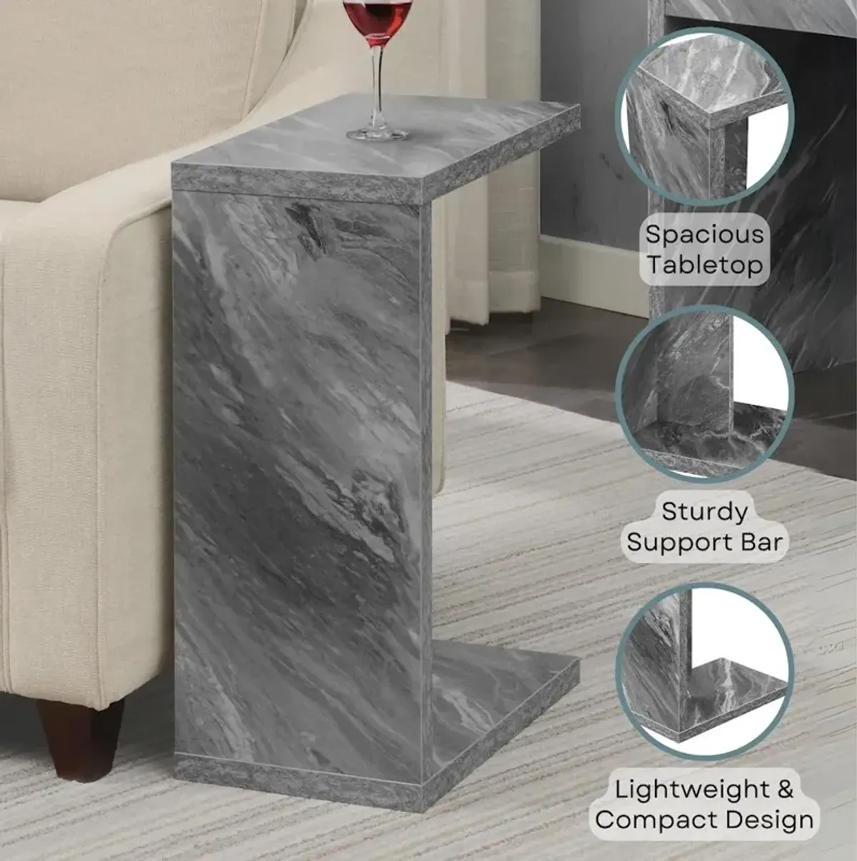 Convenience Concepts Northfield Admiral C End Table