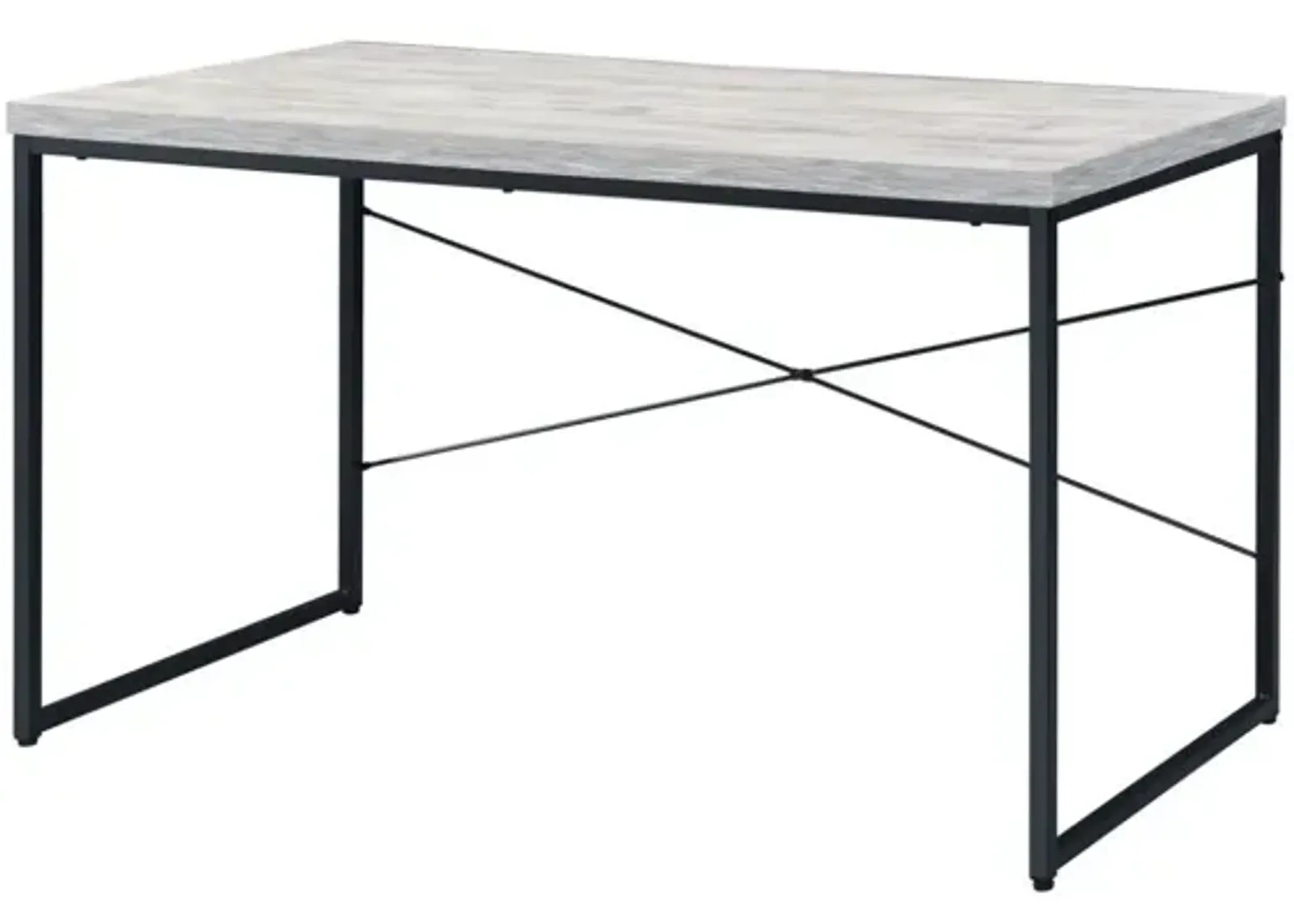 Jurgen Desk, White & Black 92915