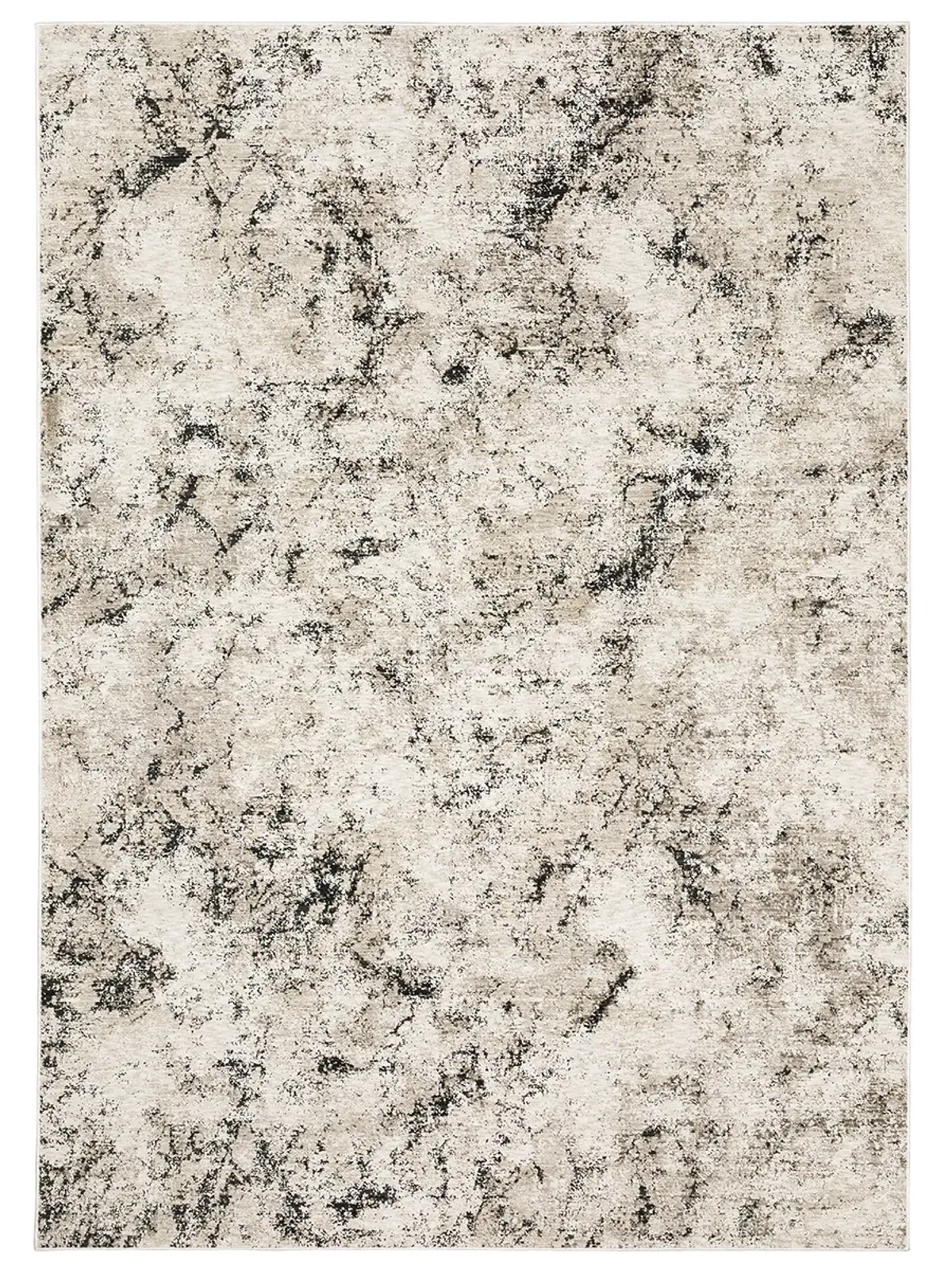 Nebulous 5'3" x 7'6" Ivory Rug