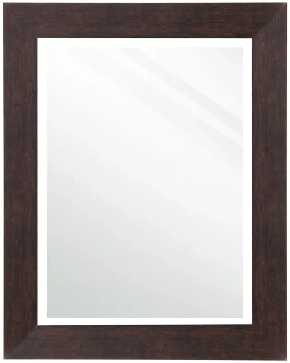 Mirror With Espresso Finish