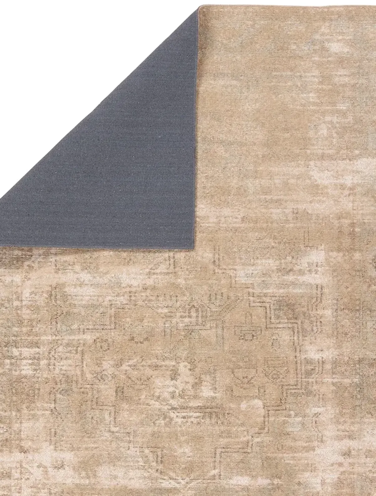 Edage Leshni Tan/Taupe 2'6" x 8' Rug