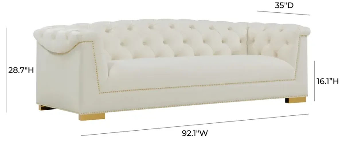 Farah Velvet Sofa