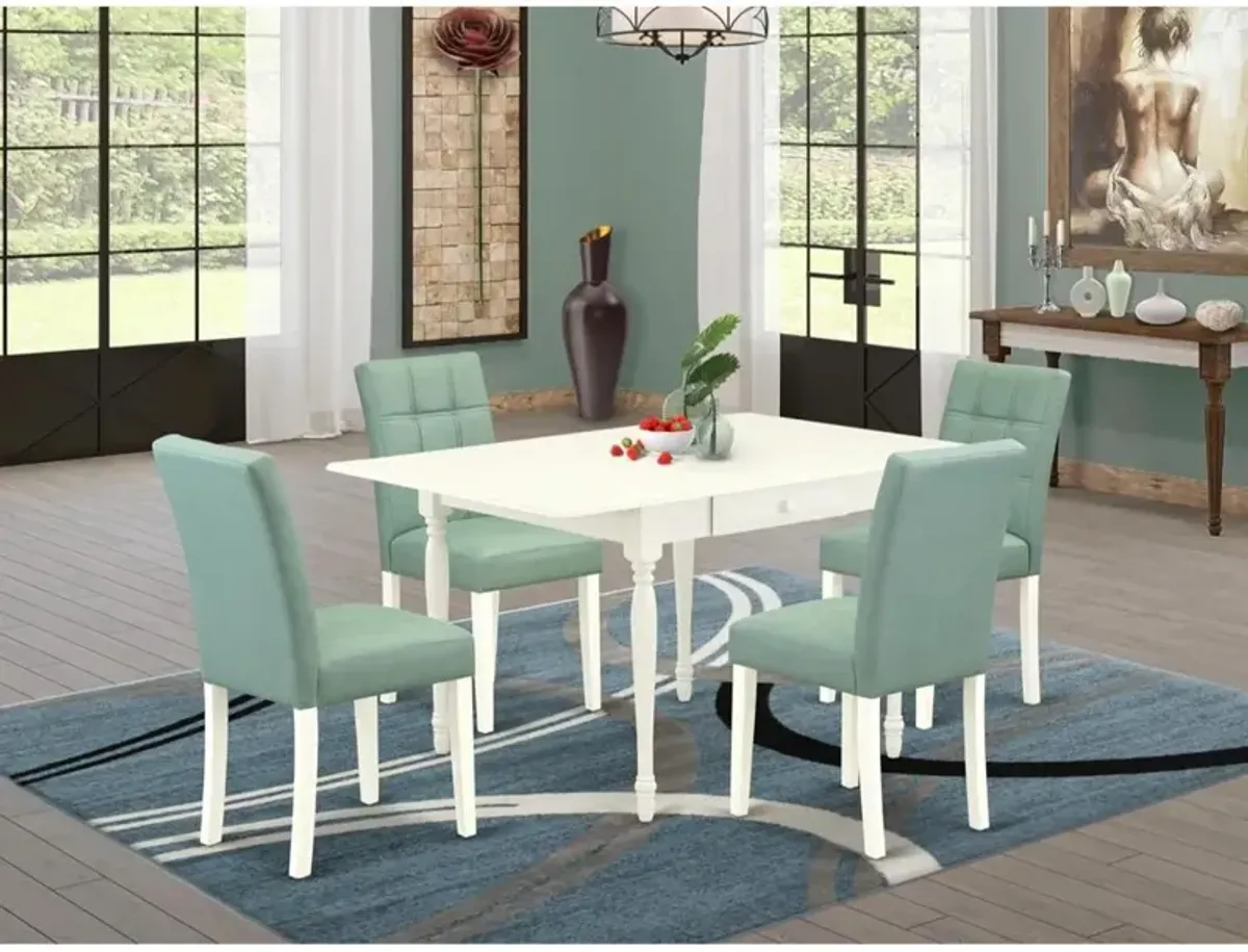 5 Piece Modern Dining Table Set contain A Dining Table