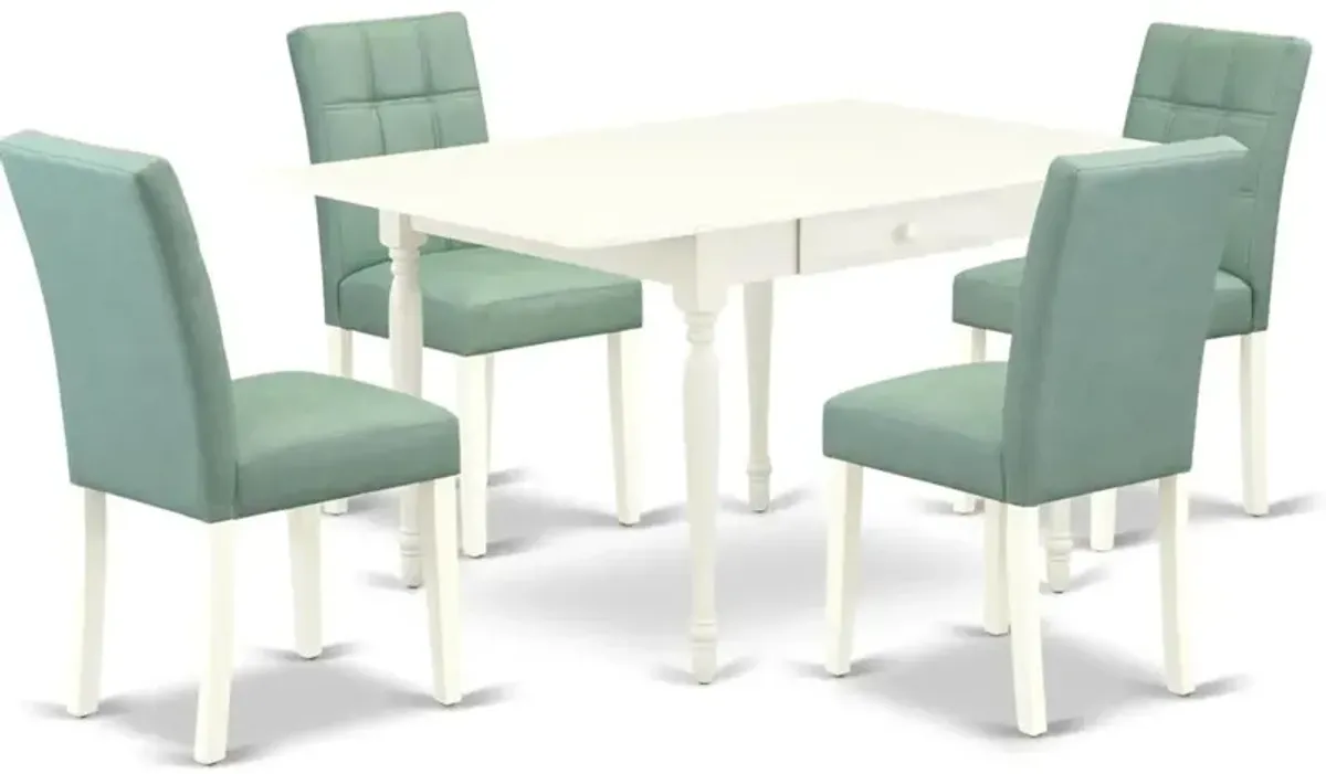 5 Piece Modern Dining Table Set contain A Dining Table