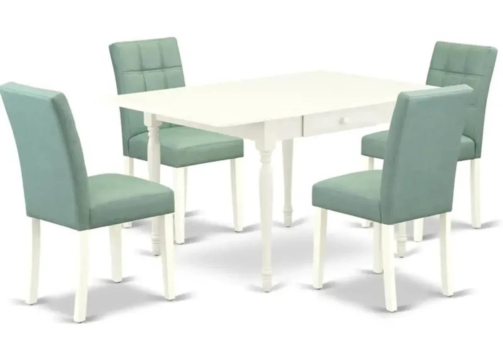 5 Piece Modern Dining Table Set contain A Dining Table