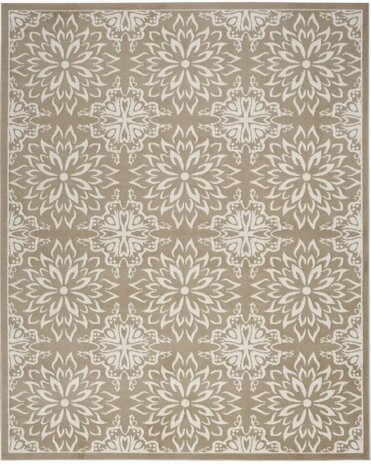 Jubilant JUB06 Taupe 8' x Round Rug