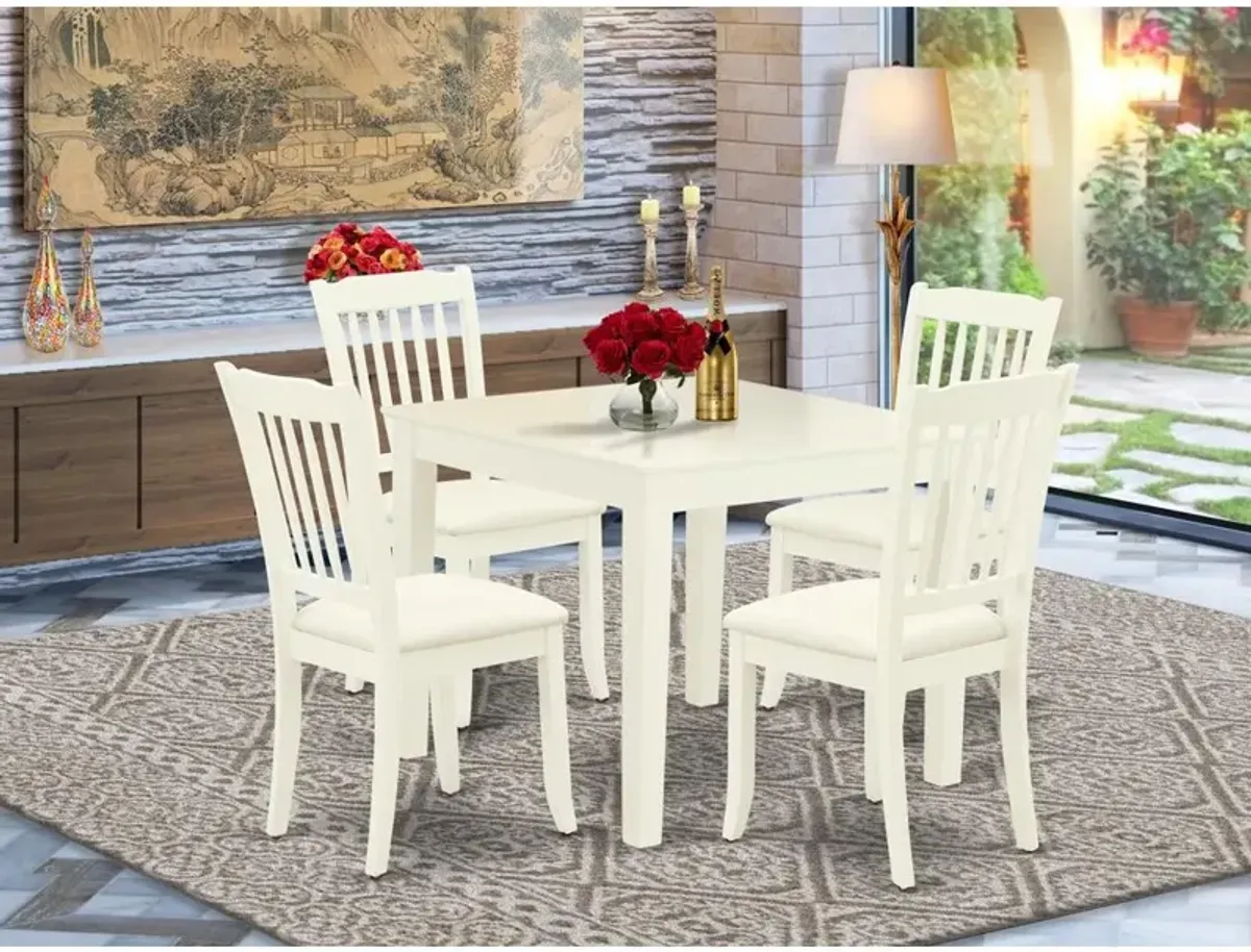 Dining Room Set Linen White