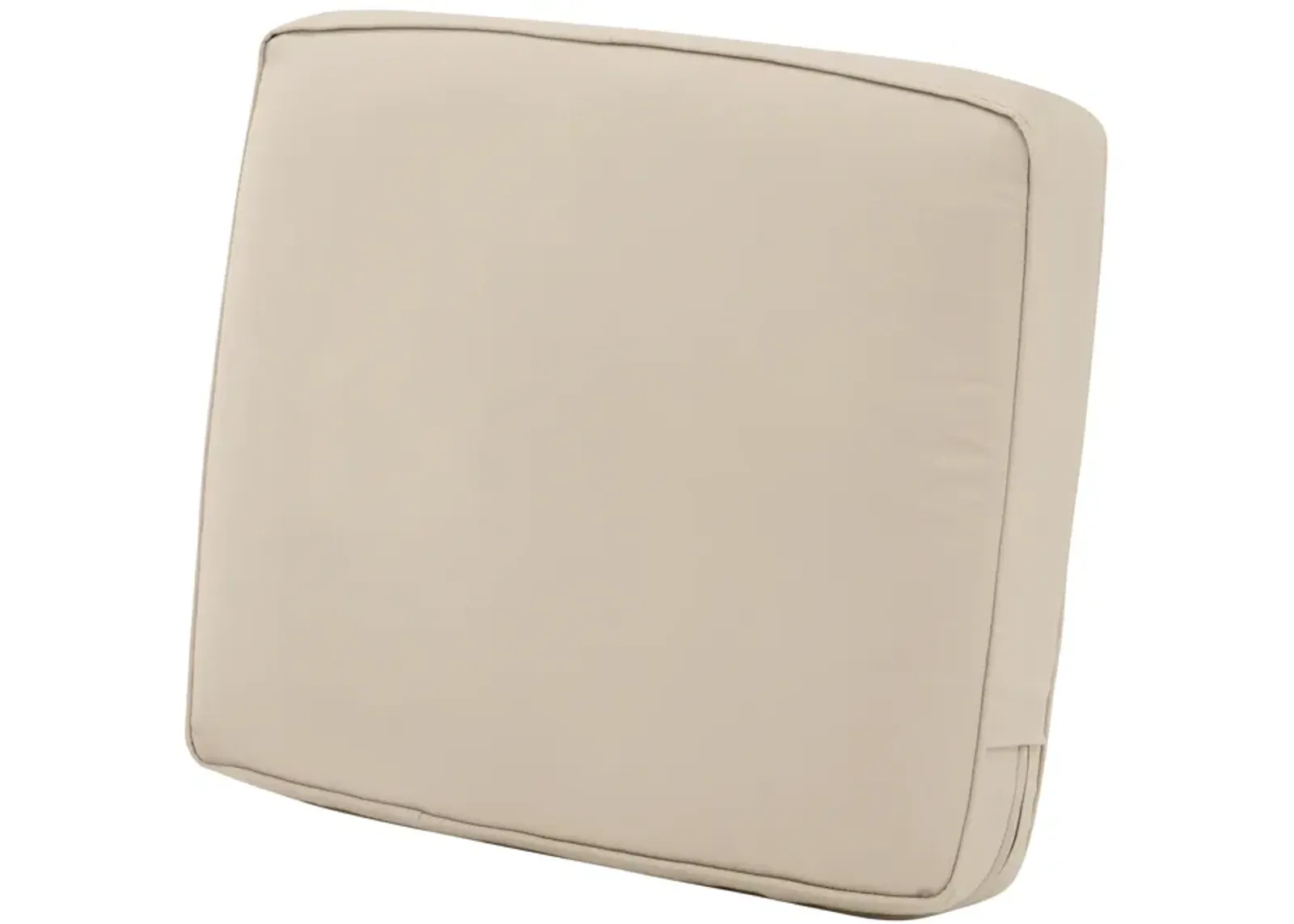 Classic Accessories 62-024-BEIGE-EC Seat Cushion Combo, 21"W x 20"H x 4"Thick, Antique Beige