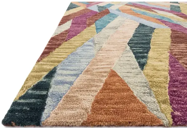 Hallu HAL02 Fiesta/Multi 7'9" x 9'9" Rug by Justina Blakeney x Loloi