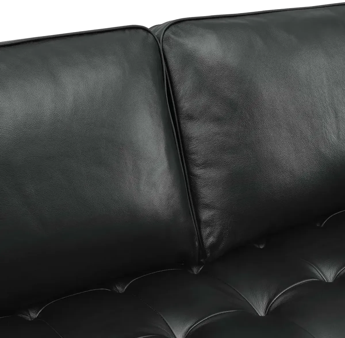 Valour 98" Leather Sectional Sofa