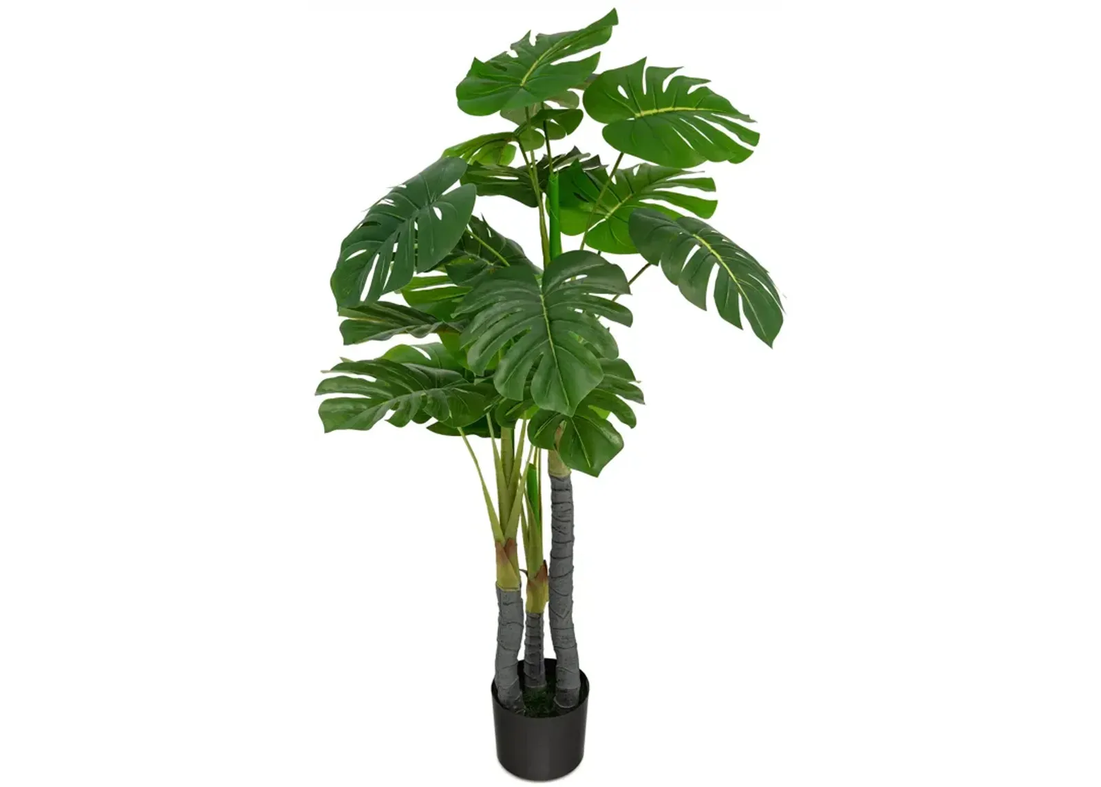 4 Feet Artificial Tree Artificial Monstera Palm Tree Fake Plant