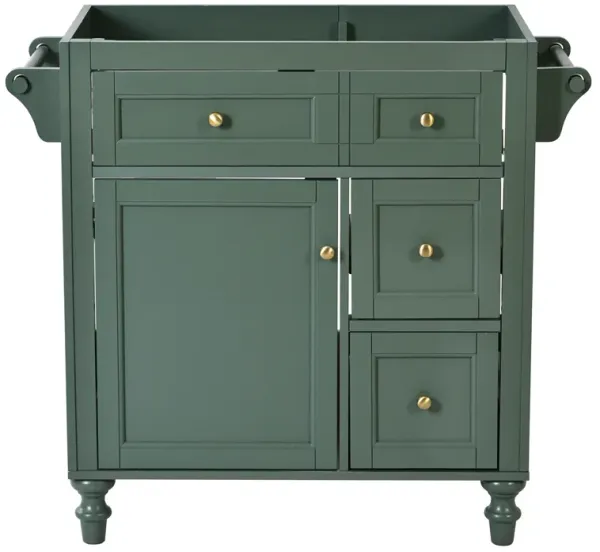 Merax Modern Bathroom Vanity Base with 2 Drawers
