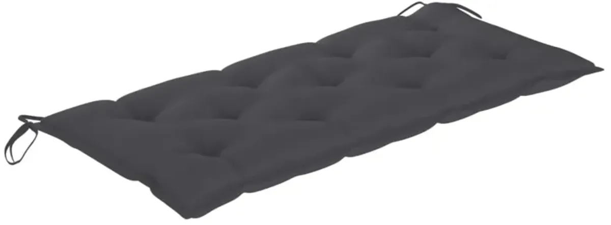 vidaXL Garden Bench Cushion Anthracite 47.2"x19.7"x2.8" Fabric