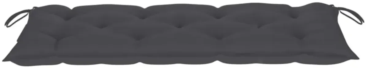 vidaXL Garden Bench Cushion Anthracite 47.2"x19.7"x2.8" Fabric