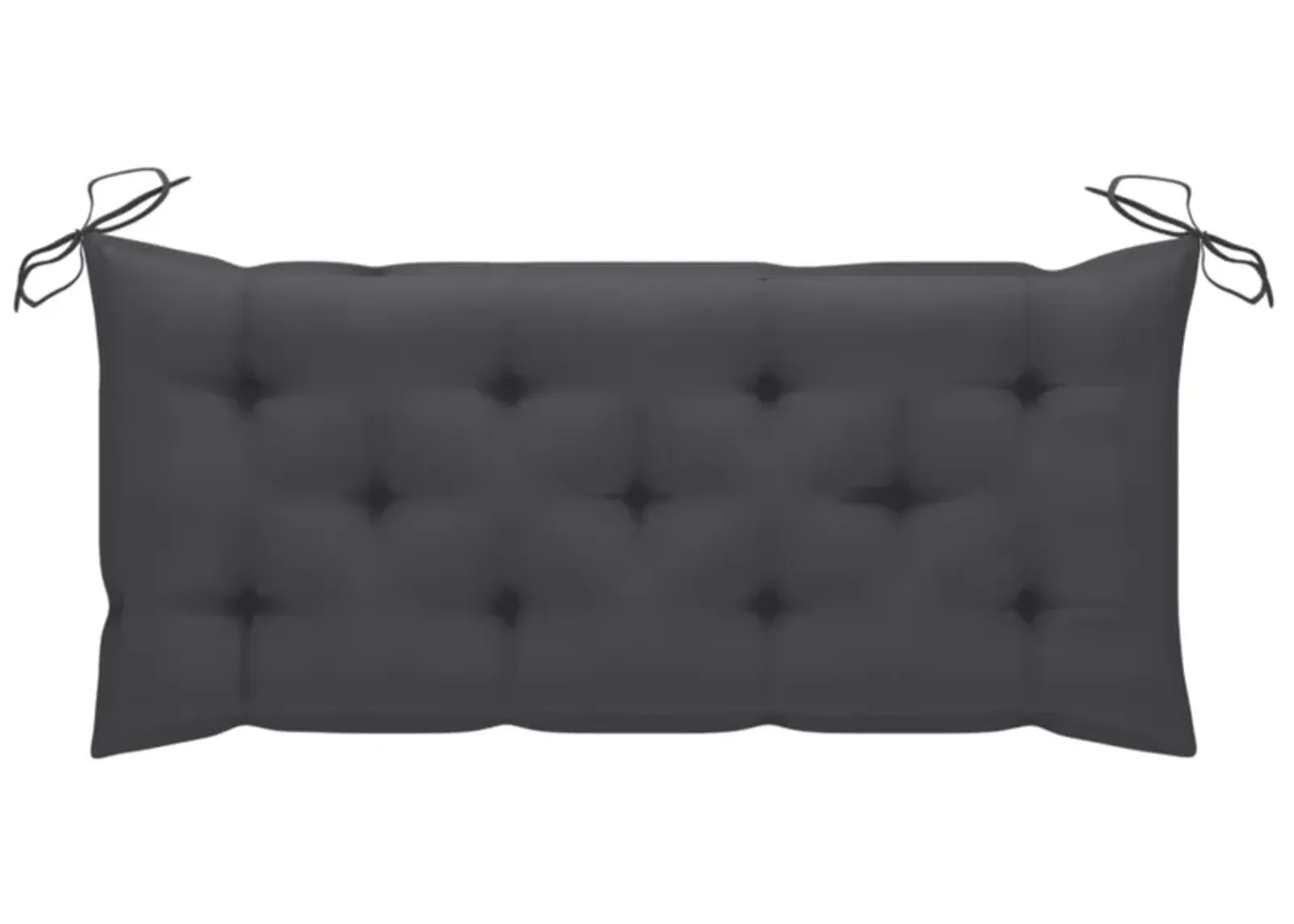 vidaXL Garden Bench Cushion Anthracite 47.2"x19.7"x2.8" Fabric