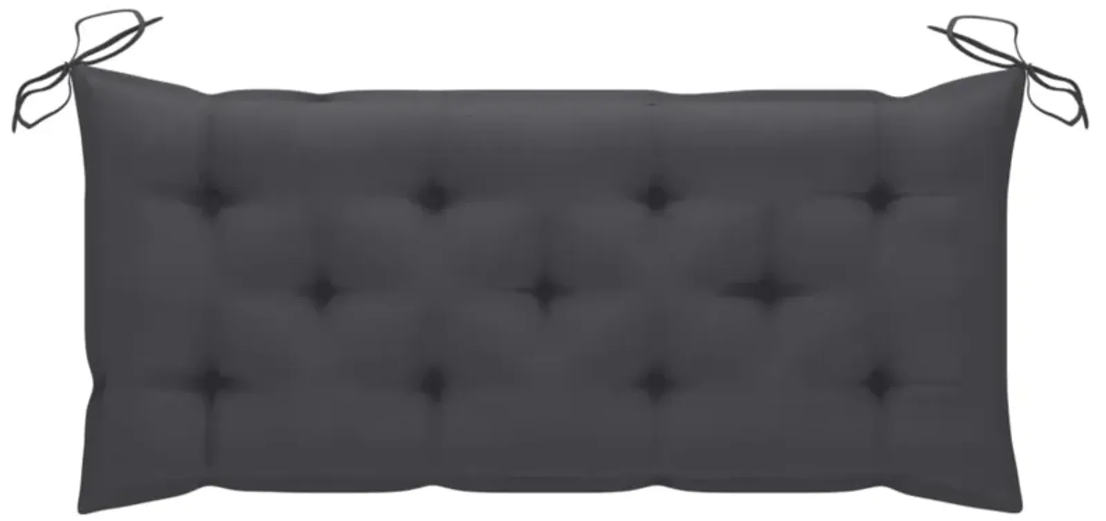 vidaXL Garden Bench Cushion Anthracite 47.2"x19.7"x2.8" Fabric