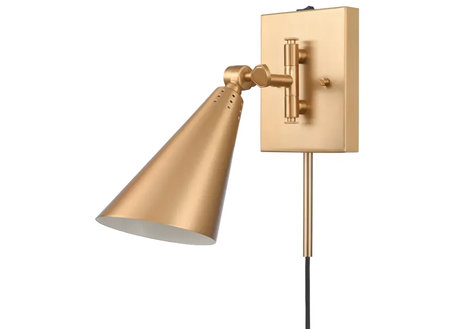 Whitmire 10.25'' High 1-Light Gold Sconce