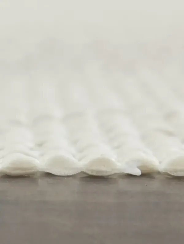 Grid-Loc GRD21 Ivory 3'4" X 5' Rug