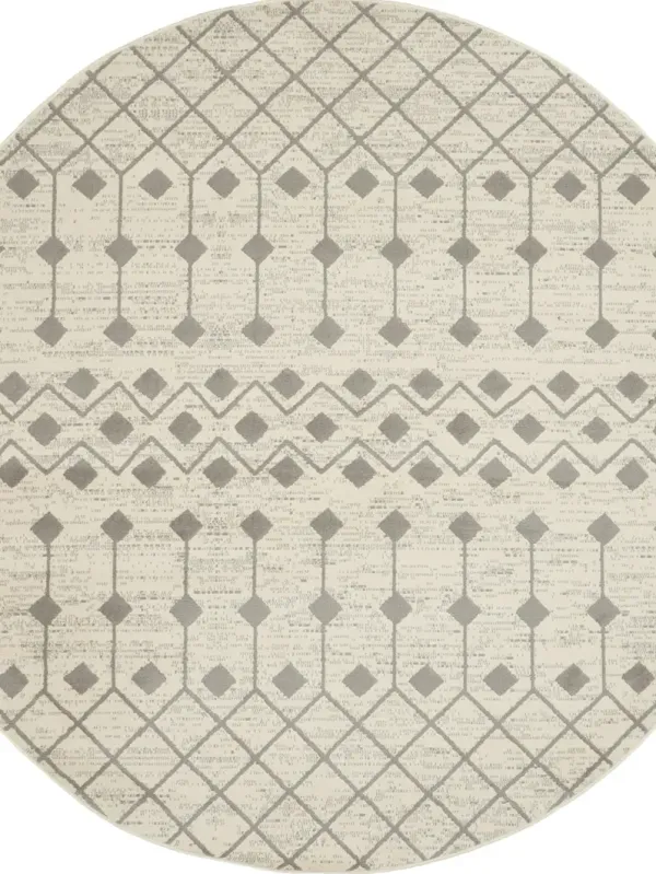 Grafix GRF37 Ivory/Gray 8'6" x 12' Rug