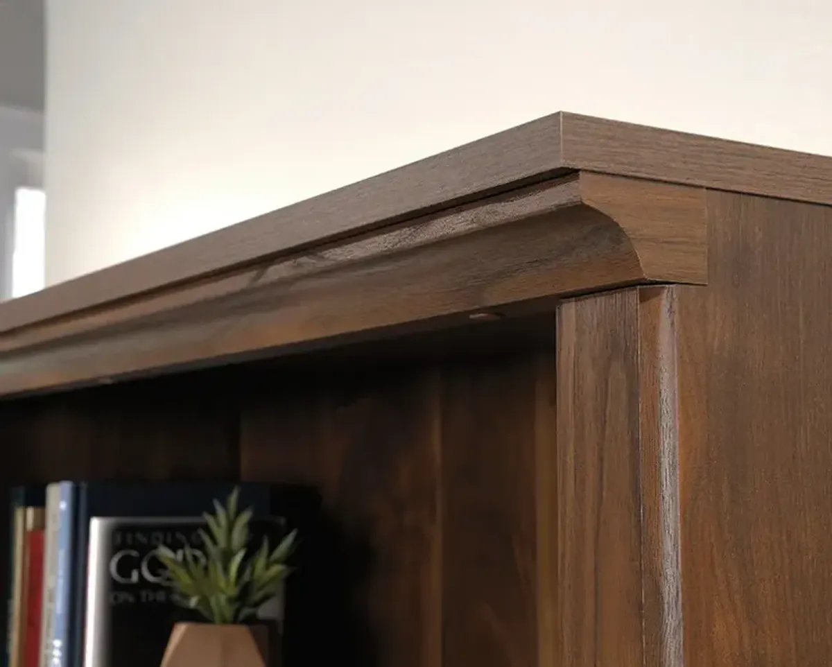 5 Shelf Bookcase In Walnut