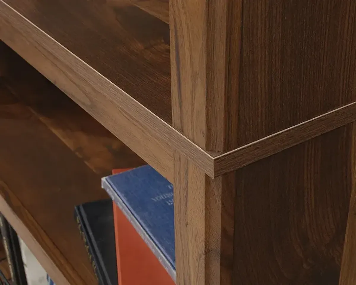 5 Shelf Bookcase In Walnut