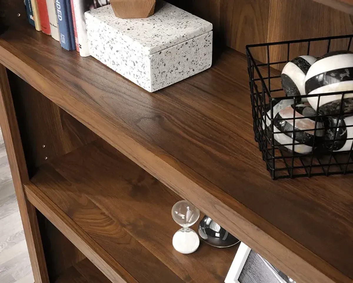 5 Shelf Bookcase In Walnut