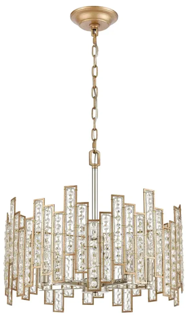 Equilibrium 19'' Wide 5-Light Chandelier