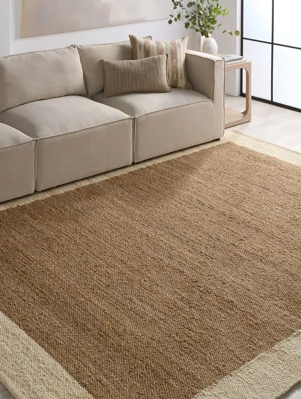 Hanover Query Natural 3' x 8' Runner Rug