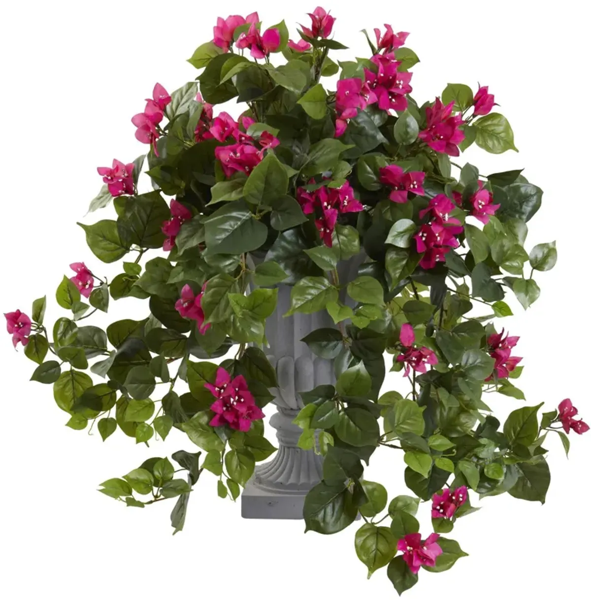 Nearly Natural 27-in Bougainvillea Artificial Plant in Decorative Urn