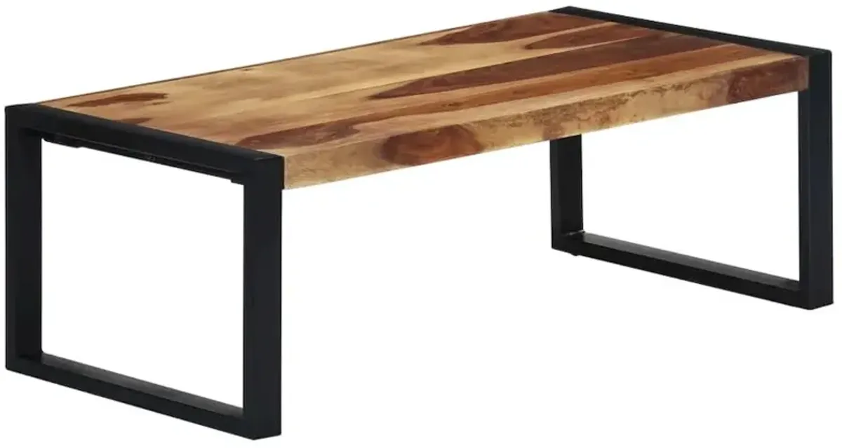 vidaXL Coffee Table Solid Sheesham Wood